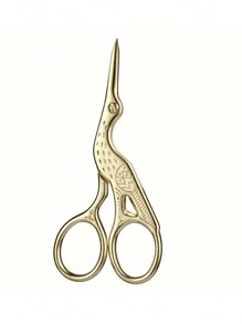 Professional Bionic Crane Type Eyebrow Trimming Scissors For Eyebrow Nose Hair Beard Ear Hair All Kinds Of Hair Trimming Neutral And Neutral Makeup Care Scissors Salon And Nail Art Embroidery Scissors Thread Scissors Household Eyebrow Trimming Scissors,Nail Supplies,Nail Tools,Nail Art Tools,Back To School,Nails,Nail Tools For Press On Nails - Multicolor - View 10