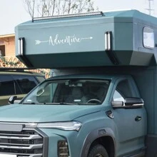 Graphics Mountain Adventure Decor Decals Motorhome Stripes Vinyl Stickers For Camper Van Horsebox Caravan RV Car Tuning Accessories - 100x20cm/39.37x7.87inch - View 4