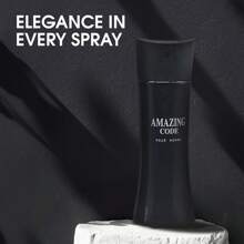 Amazing Code Men's Cologne,Bold Scent Eau De Toilette,3.4 Fl Oz Perfume For Men Every Day Used - 驚人的程式碼 - 查看 3