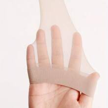 10 Pairs Women Short Stockings, Sheer Black, Breathable, Transparent Skin-Colored Anti-Snag Crystal Stockings, Suitable For Summer