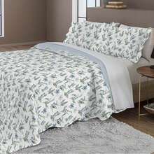 Evolution Patchwork Double Bedspread Kit + 2 Julie 4 Pillowcases - 彩色 - 查看 1