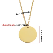 [定制]个性化照片项链 - 个性化珠宝，肖像项链，照片激光雕刻项链纪念礼物 - 彩色 - 查看 3