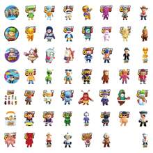 55 Stumble Guy Stickers For Kids, Perfect For Scrapbooks, Water Bottles, Journals, Laptops, Luggage, Bumpers, Cell Phones, Scooters, Helmets, Stumble Guy Stickers For Boys Girls - Multicolor - View 5