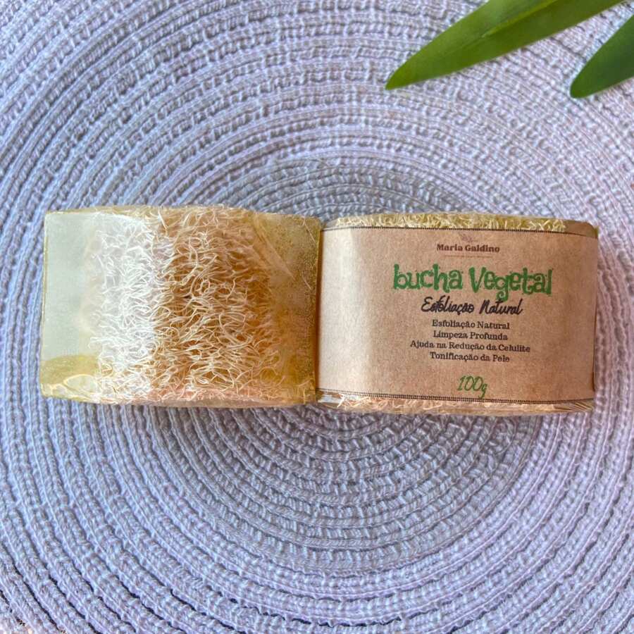 Kit 2 Calendula Soaps And Moisturizing, Soothing, Handmade Vegetable Loofah - Vàng - Xem 1
