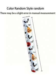 10/20pcs Halloween Slap Bracelets Party Decorations Wrist Spiders & Skull Decor, Christmas Slap Bracelets (Random Color),Christmas