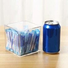 1 个可重复使用的亚克力透明咖啡胶囊收纳盒，适用于办公室、厨房、咖啡厅和家庭组织， - 透明 - 查看 3