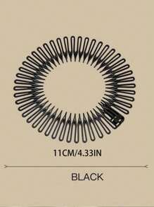 1/2/3/5PCS Plastic Full Circle Stretch Flexible Comb Teeth Headband Broken Hair Fixed Headband Hair Accessories For Women,Solid Simple Headband Used For Daily Hair Styling & Flyaways Taming,Invisible Elastic Hair Combs - Transparent Broken Hair Finishing Styling Tools With Easy Grip Handle For Women's Daily Hairdressing And Styling Needs - Perfect For Hair Salon And Personal Use,Hairband,Hair Hoop Headbands ,Head Piece