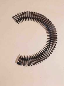 1/2/3/5PCS Plastic Full Circle Stretch Flexible Comb Teeth Headband Broken Hair Fixed Headband Hair Accessories For Women,Solid Simple Headband Used For Daily Hair Styling & Flyaways Taming,Invisible Elastic Hair Combs - Transparent Broken Hair Finishing Styling Tools With Easy Grip Handle For Women's Daily Hairdressing And Styling Needs - Perfect For Hair Salon And Personal Use,Hairband,Hair Hoop Headbands ,Head Piece