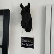 个性化木质标牌挂牌礼品定制任何文字引语趣味礼物四种尺寸防水室内/室外标牌 - 彩色 - 查看 8