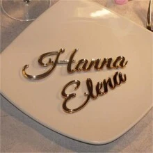 1pc Custom Acrylic Cake Topper Personalized Dessert Table Decor For Parties Unique Baking Accessory Personalized Christmas And Halloween Reusable Exquisite,High-Quality Custom,Personalized,Unique Ideal Gifts For Her Her,Boyfriend,Girlfriend,Dad,Mom,Family,Friends,Pets,Son,Daughter,School Students,Workers,Kids For Anniversaries,For Birthdays School,Home,Office - Multicolor - View 6