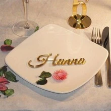 1pc Custom Acrylic Cake Topper Personalized Dessert Table Decor For Parties Unique Baking Accessory Personalized Christmas And Halloween Reusable Exquisite,High-Quality Custom,Personalized,Unique Ideal Gifts For Her Her,Boyfriend,Girlfriend,Dad,Mom,Family,Friends,Pets,Son,Daughter,School Students,Workers,Kids For Anniversaries,For Birthdays School,Home,Office - Multicolor - View 4