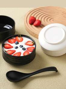 创意岩石纹理碗，家用饭碗，甜品碗 - 彩色 - 查看 5