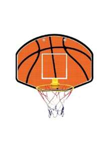 Kit Completo Jogo Basquete de Parede Tabela Aro Bomba Bola Pais & Filhos