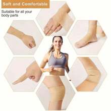 3pcs Breathable Versatile Self-Adhesive Elastic Bandage - Non-Woven Fabric For Sports Use - Perfect For Holidays
