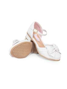 Little toe Kids Heeled Sandals - White - View 2