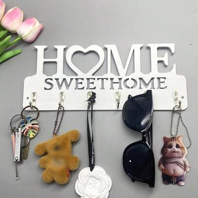 1pc Wall Mounted Cozy Home Decor Key Holder Hook For Front Door