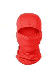 1 chiếc mũ trùm đầu Balaclava màu trơn hình hổ bay, che kín mặt, chống gió, chống nắng, thích hợp cho hoạt động ngoài trời, thể thao, trượt tuyết, mùa hè, bãi biển, kỳ nghỉ, dành cho nam giới. - Nhiều màu - Xem 10