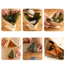 1个,端午节粽子模具,家庭手工新手包粽子模具,三角/四角手工手掌模型,包粽子厨房小工具,厨房用品。 - 彩色 - 查看 5