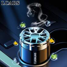 LCARS Car Diffuser, Premium Car Fragrance Solid Scented Gel For Auto Interior Decor - Black - View 1