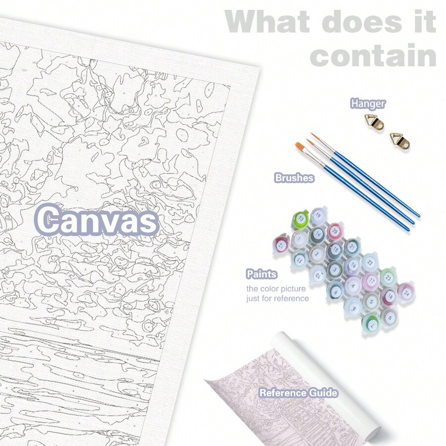 [Customized] 1pc Paint By Numbers Your Own Personalized Photo Painting