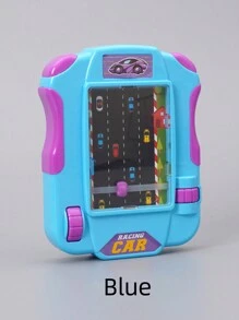 无需电池的赛车游戏说明，儿童竞技游戏，提升手眼协调能力，趣味减压玩具，亲子互动玩具，儿童礼物，迷你版，玩具，儿童玩具，游戏 - 手動賽車遊戲機 - 查看 5