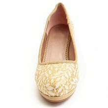 Montevita UNNE51 COMFORTABLE HEEL SHOE - Gold - View 2