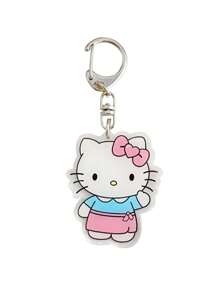1 件 Sanrio Hello Kitty Kuromi My Melody 亚克力钥匙扣配件吊坠卡通可爱人物小猫包和车钥匙装饰节日派对礼物（某些部件可能随机） - 彩色 - 查看 7
