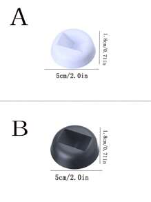 20/10/2/1pc透明薄膜盒耳环首饰收纳盒便携式抗氧化pe膜耳夹项链礼盒防尘抗氧化首饰盒，pe膜首饰收纳包装盒，适用于戒指、耳环、手链、项链pe膜首饰盒收纳盒：便携式耳环、戒指项链、抗氧化小巧精致首饰悬挂盒展示盒 - 桌面、锁扣、长方形、塑料、布艺内饰、国际风格、无需电源“多功能收纳返校 - 彩色 - 查看 4