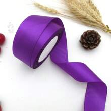 5 Pièces Ruban De Satin Ruban De Tissu Décoration De Gâteau De Mariage Diy Ruban De Craft Rose Emballage De Cadeau Ruban De Décoration De Fête Pour Mariage, Fête Des Mères, Saint-valentin, Bouquet, Emballage De Cadeau