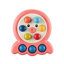 1pc Blue Baby Finger Press Decompression Toy For Boys And Girls, Stress Relief Board For Baby - Blue - View 8