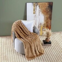 Ultrasoft Marshmallow Blanket For QUEEN Bed Warm And Cozy Feather Touch - caramen - Xem 4