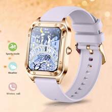 GUHUAVMI Women's Luxury Smart Watch (Answer/Dial Call), 1.59inch(4.03cm) Smart Watch For Android & IOS Phones, IP67 Water Resistant Fitness Watch, AI Voice Features For Women & Men