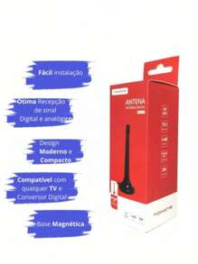 Indoor Digital TV Antenna Digital Hdtv Dtv Tomate Mtv 3015 - 黑色 - 查看 4