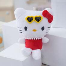 Búp bê nhồi bông mèo , móc khóa búp bê mèo, phụ kiện ba lô hoặc quà tặng sinh nhật - Nhiều màu - Xem 2