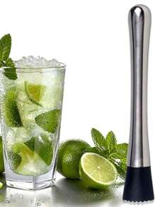Caipirinha Muddler 20.5CM Stainless Steel For Drinks And Beverages - 銀色 - 查看 5
