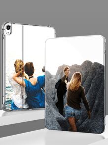 1 pieza Cubierta de imagen personalizada de pantalla completa, adecuada para tabletas, se puede usar como regalo de cumpleaños, exhibición de fotos familiares, con protagonistas de anime, seres queridos, momentos deportivos y de la vida, con estilos elegante, colorido, vintage, lindo, sobrio, divertido, personalizado, único, regalo ideal para él, regalo ideal para ella, novio, novia, familia, amigos, abuelos, pareja, para aniversarios, para cumpleaños