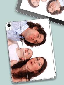 1 pieza Cubierta de imagen personalizada de pantalla completa, adecuada para tabletas, se puede usar como regalo de cumpleaños, exhibición de fotos familiares, con protagonistas de anime, seres queridos, momentos deportivos y de la vida, con estilos elegante, colorido, vintage, lindo, sobrio, divertido, personalizado, único, regalo ideal para él, regalo ideal para ella, novio, novia, familia, amigos, abuelos, pareja, para aniversarios, para cumpleaños