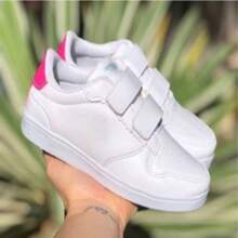 Unisex Children's School Shoes Back To School Girls Boys Sneakers For School - 粉色 - 查看 1