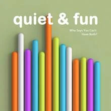 感官活动板儿童创意教育硅胶减压玩具圣诞礼物万圣节礼物儿童益智玩具 - 彩色 - 查看 11