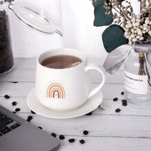 60PCS Rainbow Stickers Vinyl Stickers Scrapbook, Journaling, Laptop, Bumper, Skateboard, Water Bottles, Computer, Phone, Cartoon, Hard Hat, Car Stickers Back To School - Multicolor - View 5