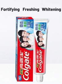 colgate 4 支装，超级防蛀牙钙质牙膏，薄荷味，强健牙齿，清新口气，亮白牙齿，防蛀牙（360 克/12.7 盎司）