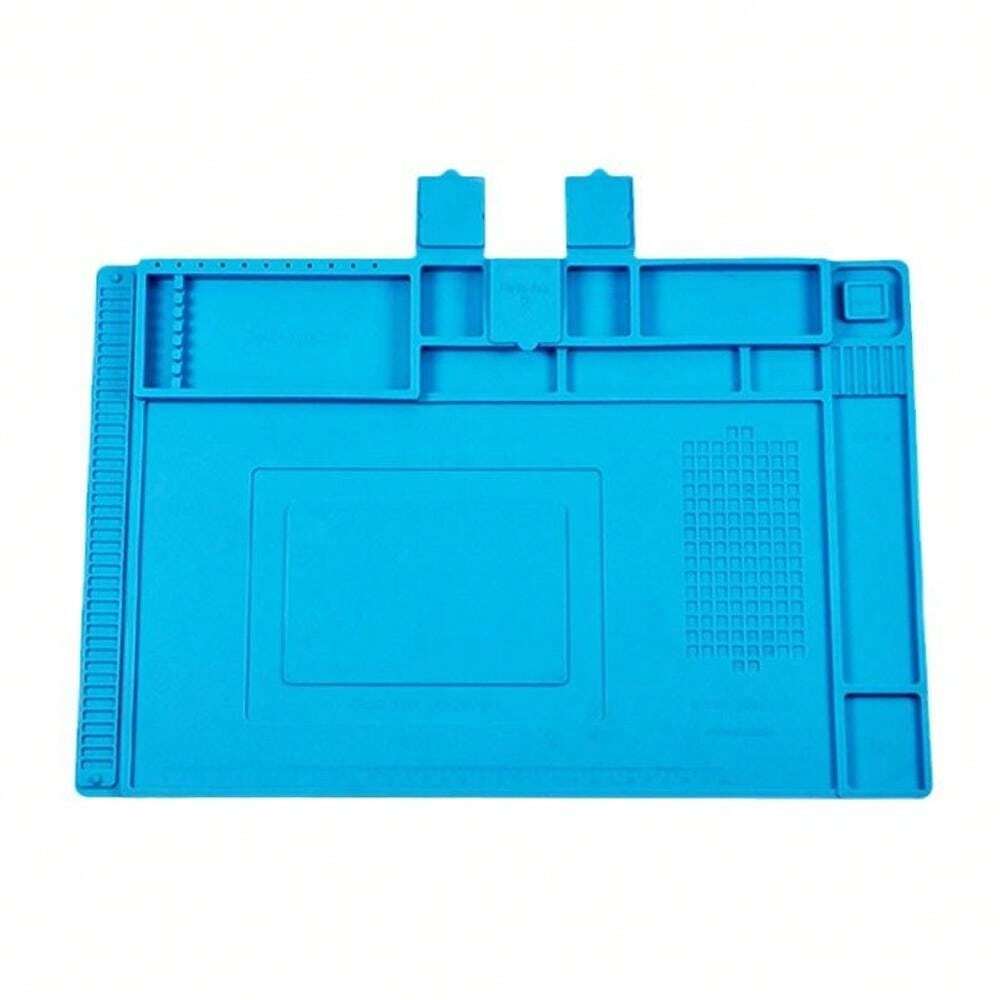 LANTRO JS Heat Resistant Soldering Mat - Silicone Repair Pad For Phone & Electronics, 500°C Resistant