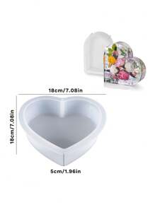 Resin Molds Silicone Kit Large Epoxy Resin Mold For Flowers Preservation Home Deco DIY Art, Silicone Molds Including Square, Heart, Sphere, Pyramid, Cube And Tools - Silicone Mold - View 9