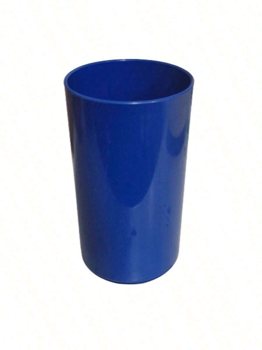 Kit 6 4000ml Plastic Cups For Water And Juice, Multipurpose, Colorful For Children - 藍色 - 查看 1