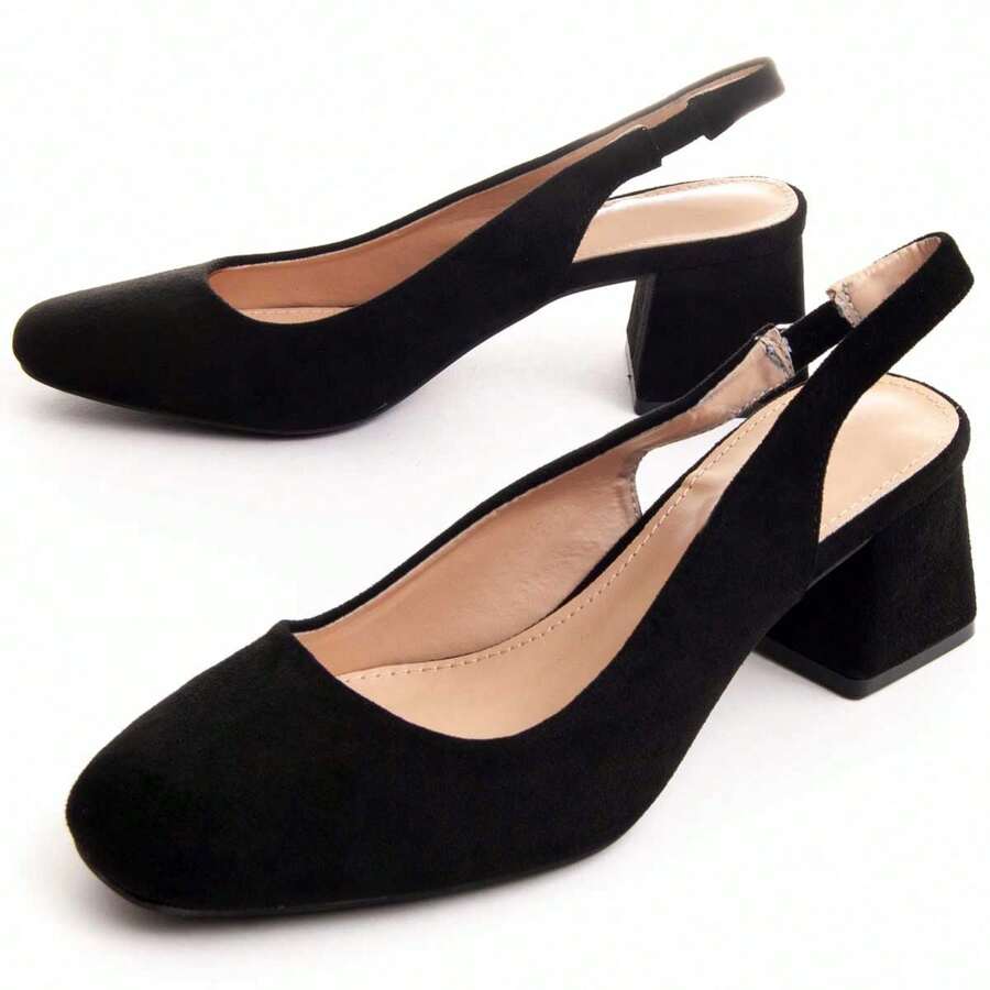 Montevita COMFORTABLE JOTA HEEL SHOE - Black - View 1