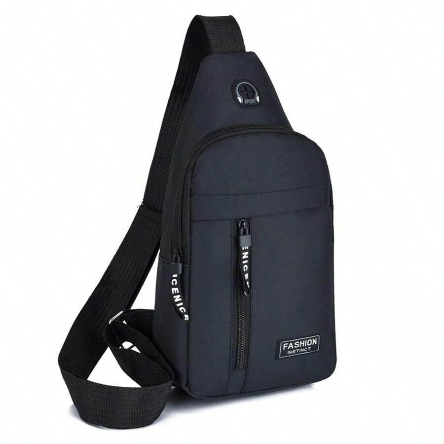 Bolsa de Ombro Transversal Masculina Mochila Esportiva e Casual