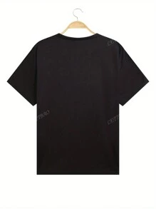 Maglietta casual da donna a girocollo e maniche corte, con decorazioni in strass a forma di corona e lettera, di stile minimalista, adatta per l'uso quotidiano