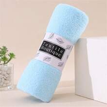 2 件/套 30X60cm 高密度珊瑚绒手巾，快速吸水且不掉毛，颜色随机