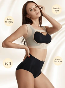1 pezzo reggiseno sportivo e leggero da usare all'aperto per il supporto e la modellatura del busto