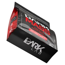 Hipercalorico Dark Mass 3kg Dark Lab - Whey Protein, Creatina, BCAA, Waxy Maize, Premium Mass Gainer - Chocolate Branco com Morango - Visão 5